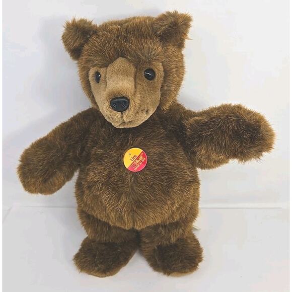 Steiff Standing Teddy Bear Urs 069642 Tags 13" tall U320 - Picture 1 of 9